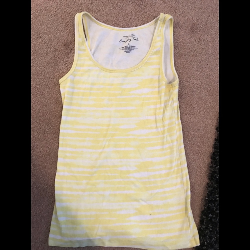 Yellow tank